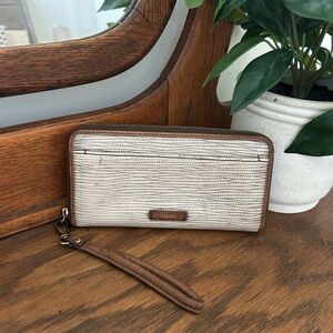 Fossil Zippered Wallet / Wristlet